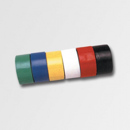 Páska izolační 6ks - různé barvy 15mm/10m