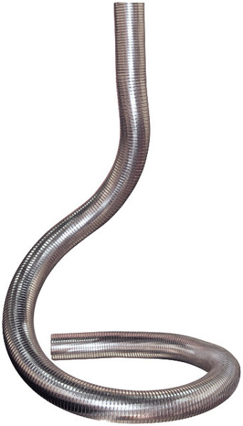 Hadice pružná pozink 70mm, délka 1 metr