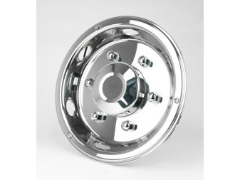 COVER WHEEL REAR 17,5 ,STAINLESS STEEL