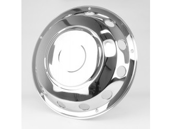 COVER WHEEL FRONT 22.5, STAINLESS STEEL
