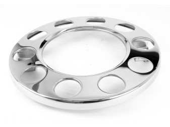 COVER WHEEL 10 HOLES, STAINLESS STEEL