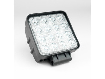 Svítilna pracovní 16 LED, 9-32V, 16*3W, 107x107x58mm, 48W
