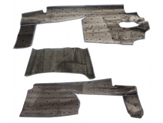Koberce textilní MERCEDES, ATEGO 2124, 2012, šedé, kompletní kabina