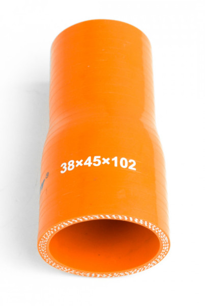 Redukce silikonová přímá, průměr 45/38 mm, délka 102 mm