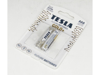 Baterie AAA1,5V alkalická TESLA - balení 2 kusů Gold