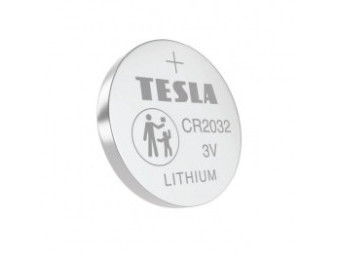 Baterie CR2032 3V lithiová TESLA