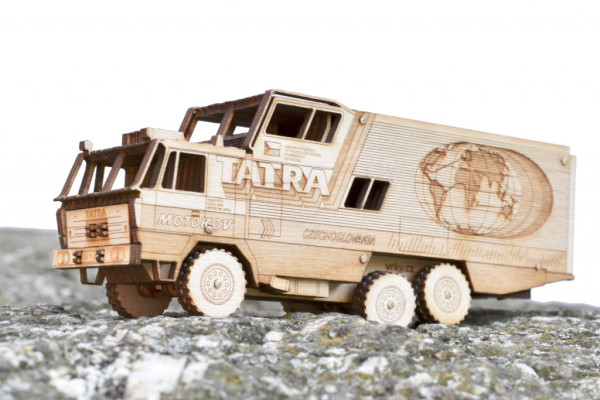 Stavebnice Tatra 815 gtc tatra kolem světa, 15,7 cm, 1:64