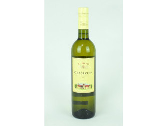 Graševina Kutjevo - bílé suché víno - chorvatské víno - 0.75L
