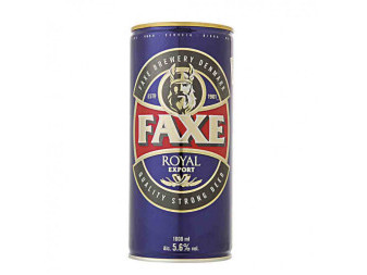 FAXE Royal Export pivo - plech - 1L