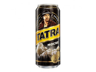 Tatra piwo mocne 7,0% - plech- polské pivo - 0.5L