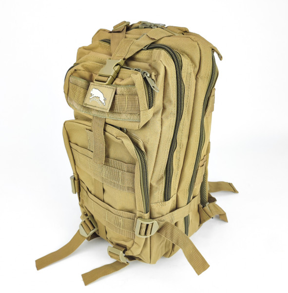 Batoh maskáčový, khaki, 30l, Smilodon