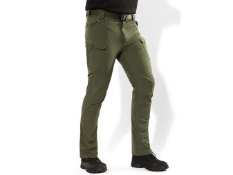 Kalhoty tactical nepromokavé, army zelená, XXL, Smilodon