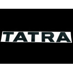 Samolepka nápis Tatra černý