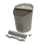 Odpadkový koš s víkem CAMP4, 6 l
