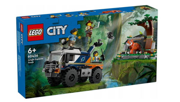Lego stavebnice Terenní vůz na průzkum džungle