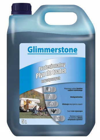 WC chemie glimmerstone 5l, modrá