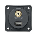 USB/Audio zásuvka anthr.SB