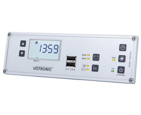Solární počítač s LCD panelem