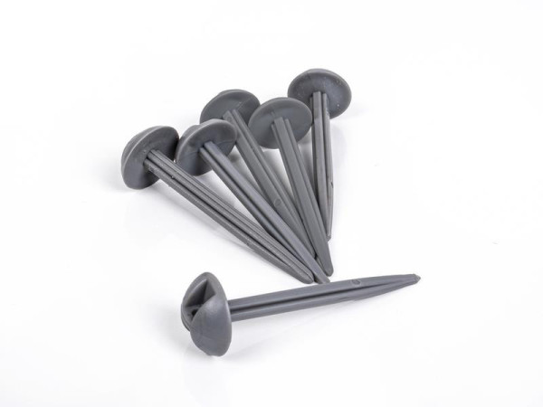 Plastové kolíky pro upevnění plachet – sada 6 ks 8 cm