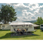Univerzální sluneční střecha REIMO TENT COMO 3, 300x240 cm, světle šedá