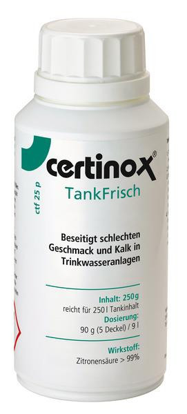 Certinox TankFrisch CTF25P – čistič vodovodního systému