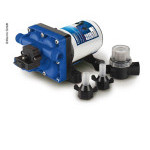 Vodní čerpadlo 4komorové tlakové  – 12 V, 11,3 l/min, 3,8 bar s předfiltrem