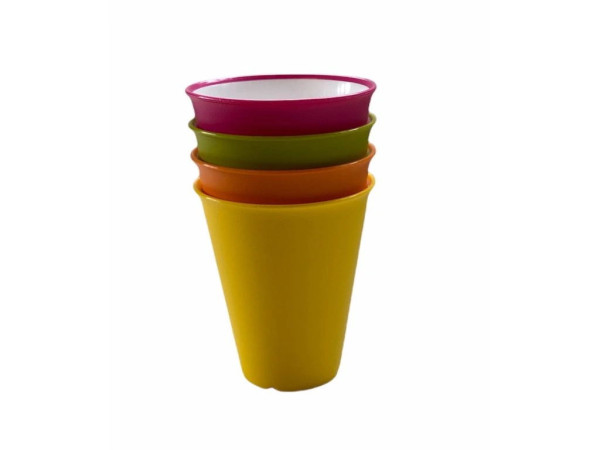 Set 4 plastových nerozbitných kelímků Omada Sanaliving Trumblers 4x0.2l