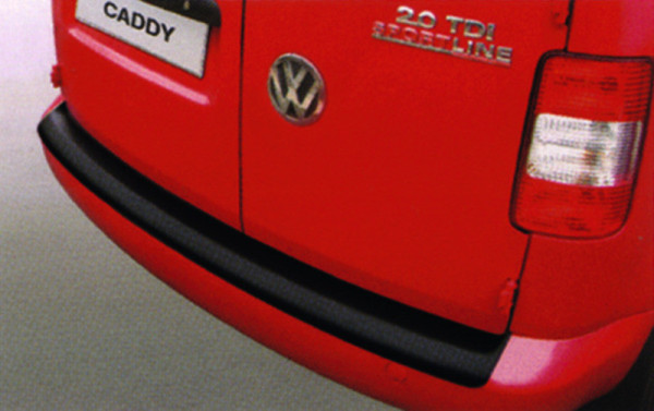 ABS ochrana nakládací hrany VW Caddy a.05.04 s lakovaným nárazníkem