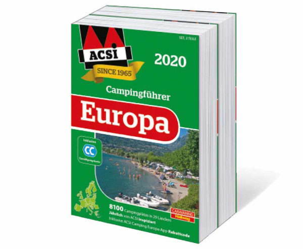 ACSI Camping Guide Europe 2020