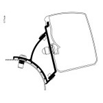 Adaptér Thule T3200 VW T5/T6 Minivan Pevný RHD, 2 kusy
