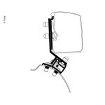 Adaptér Thule T 3200 PSA Minivan Fixed (RHD), 2 kusy