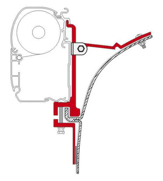 Adaptér FIAMMA pro F45i/F45iL Sprinter
