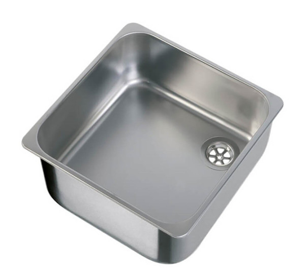 Carbest dřez 360x360x150mm, instalační rozměry 336x336mm, bez výpusti