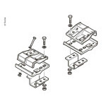 Standardní sada rámů BWP EM/CM Euro MoverII, výška rámu minimálně 185 mm