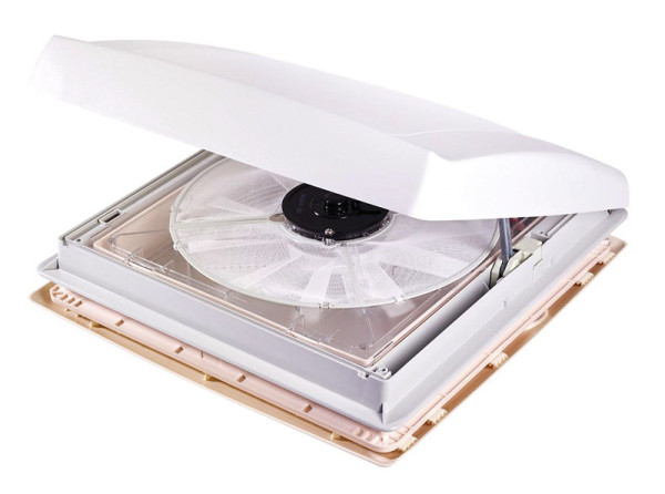 Střešní digestoř Omni-Vent s ventilátorem 40x40 bílá