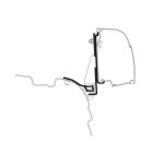 Adaptér pro markýzu Omnistor 4200, krátký rozvor VW T5/T6 LHD