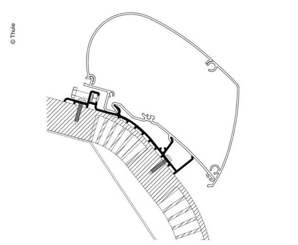 Adaptér Carthago Chic 550cm (centimetry), od roku 2014, řada 6