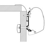 Adaptér Thule markýza 350cm (centimetry) - adaptér Fiat Frankia