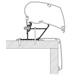 Adaptér Thule markýza 450 cm (centimetry) - Rapido Series Compact