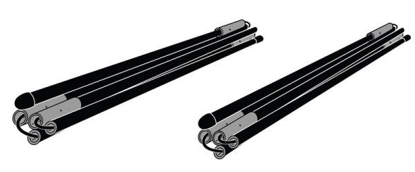 Boční upínání Thule Quickfit/EasyLink 2 kusy