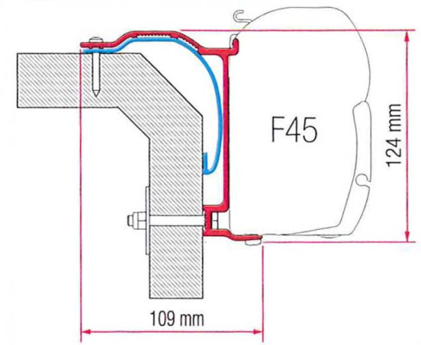 Fiamma Kit Laika X 2008 f.F45
