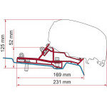 Adaptér Fiamma Ford Transit Van H2L3, 320cm (centimetry) LHD