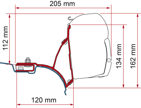 Stavebnice VW T5/T6 Transporter/Multivan DeepBlack, F45