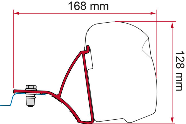 Adaptér F43, Trafic, Vivaro od roku 2015, DeepBlack