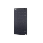 Solární panel flexibilní 110W, 1100x540x2,5mm, povrch ETFE černý, 6m kabina
