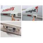 Adaptér Dethleffs Carado Sunlight pro nosič kol G2 (sada = 5 kusů)