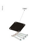 Gumová základní deska Fiamma černá 90x65mm pro Safe Door