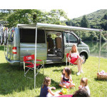 Fiamma F45S 230 Polar bílá, plátěná Royal Grey