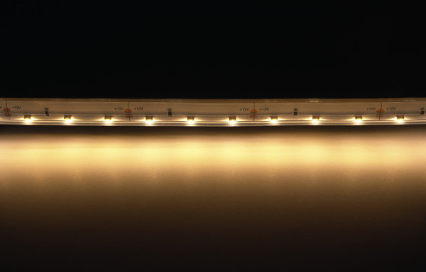 12V LED pásek, boční, IP67, 7,2W/m, 3000K, 60LED/m