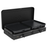 2-Cook 3 Turbo Deluxe, sporák/gril 30 mbar, 2 hořáky, pojistka zapalování